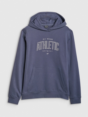 Bluza dresowa nierozpinana z kapturem męska 4F 4FRSS25TSWSM2201-22S