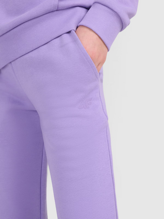 Spodnie dresowe joggery dziewczęce 4F 4FJWSS25TTROF1099-51S