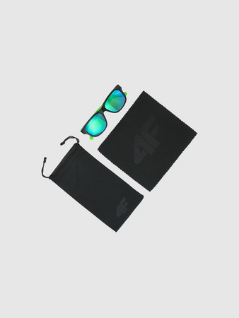 Okulary przeciwsłoneczne dziecięce z powłoką lustrzaną 4F 4FJWSS25ASUNU066-45N