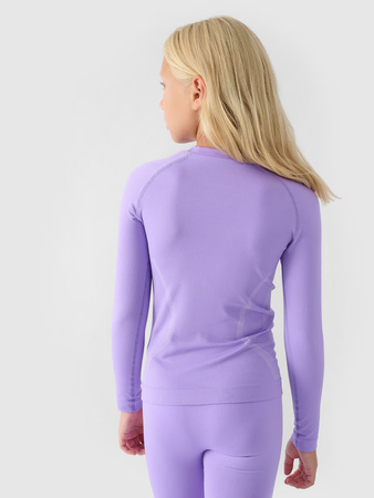 Bielizna termoaktywna dziewczęca (GÓR+DÓŁ) 4F 4FJWAW24USEAF150-51S