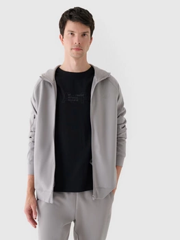 Bluza dresowa rozpinana z kapturem męska 4F 4FRAW24TSWSM1820-27S
