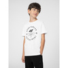 T-shirt z nadrukiem chłopięcy 4F Junior