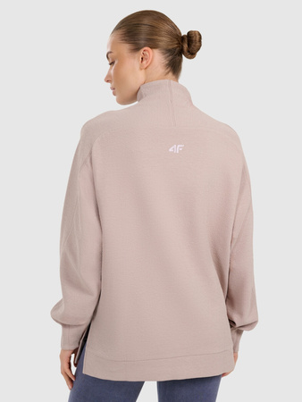 Bluza dresowa do jogi i pilatesu damska 4F 4FWAW25TFSWF589-83S