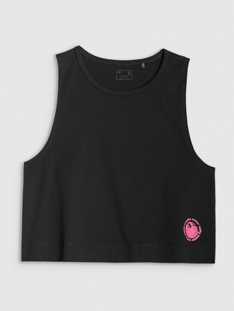 Top regular z nadrukiem damski 4F 4FWSS25TSLEF118-20S