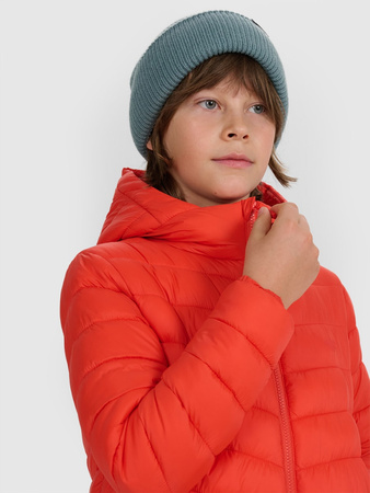 Kurtka puchowa z wypełnieniem syntetycznym chłopięca 4F 4FJRAW25TDJAM0819-62S