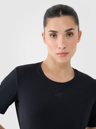 Koszulka treningowa oversize szybkoschnąca damska 4F 4FWMM00TFTSF1829-20S