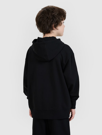 Bluza dresowa rozpinana z kapturem chłopięca 4F 4FJWSS25TSWSM1522-20S