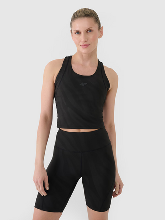 Legginsy kolarki treningowe damskie 4F 4FWSS25TFSTF016-20S