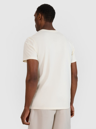 T-shirt regular z nadrukiem męski 4F 4FRSS25TTSHM2688-11S