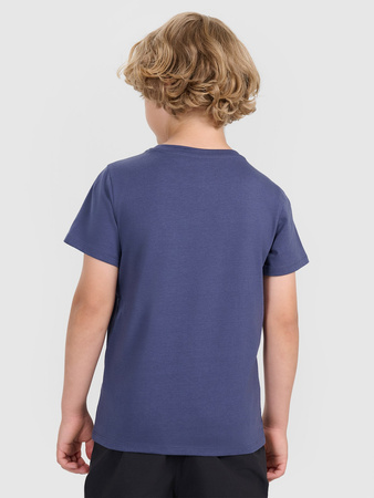Chłopięcy t-shirt z nadrukiem 4F 4FJWAW25TTSHM2417-31S