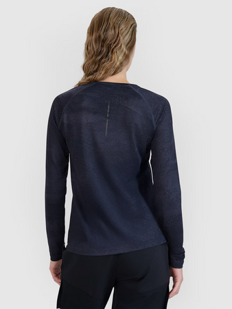 Longsleeve rowerowy szybkoschnący damski 4F 4FWSS25TFLOF344-20A