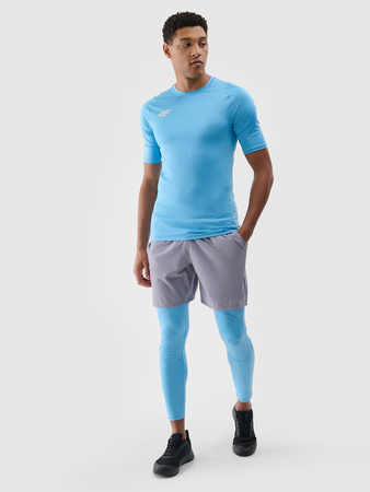 Legginsy treningowe szybkoschnące męskie 4F S4L21SPMF053-33S