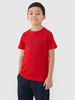 T-shirt z nadrukiem chłopięcy 4F 4FJWSS25TTSHM2179-62S