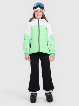 Kurtka narciarska membrana 8000 dziewczęca 4F 4FJRAW25TTJAF1037-42N