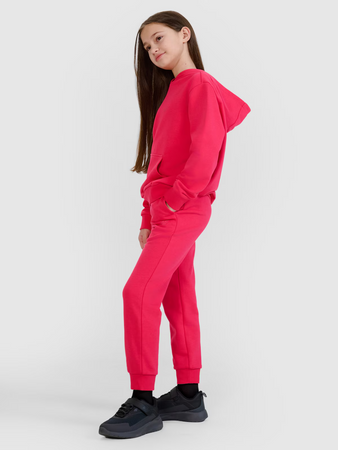 Spodnie dresowe joggery dziewczęce 4F 4FJWSS25TTROF1099-55S