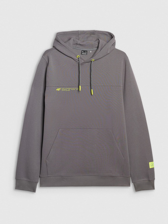 Bluza dresowa nierozpinana z kapturem męska 4F 4FRAW25TSWSM2458-23S