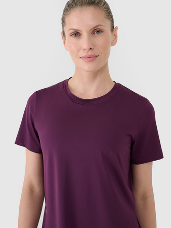 Koszulka damska treningowa oversize szybkoschnąca 4F 4FRSS25TFTSF1236-50S