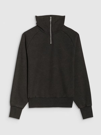 Bluza dresowa oversize nierozpinana bez kaptura damska 4F 4FRSS25TSWSF2150-20S