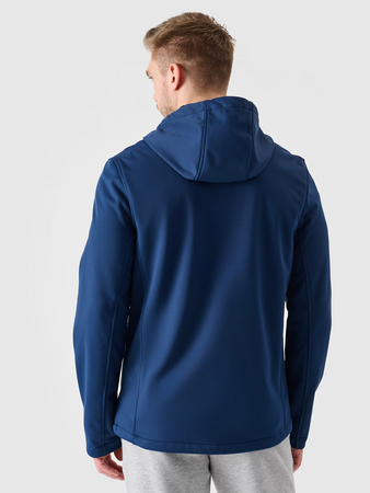 Kurtka softshell wiatroodporna membrana 5 000 męska 4F NOSH4SFM001B-31S
